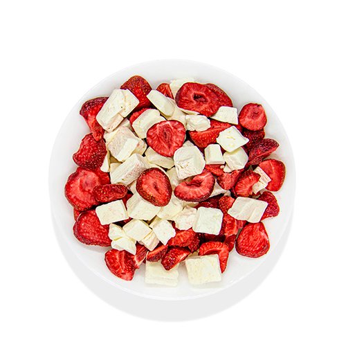 آف کوک توت فرنگی و بستنی وانیلی