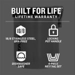 ظرف غذا استنلی 700 میلی لیتری مدل کامپکت - Image 5