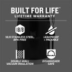 فلاسک غذا استنلی مدل کلاسیک لجندری رنگ خاکستری مشکی 400 میلی لیتری - Image 5