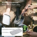 ظرف ناهار مربع ۲ لایه تیتانیومی نیچرهایک - Image 4