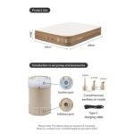 تشک بادی نیچرهایک مدل CNH22DZ026 با پمپ داخلی - Image 4