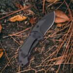 چاقوی طرح بوکر دسته چوبی - Image 5