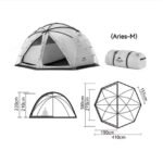 چادر گنبدی اسکیمو نیچرهایک مدل NH21ZP012 - Image 3